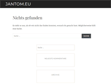 Tablet Screenshot of jantom.eu