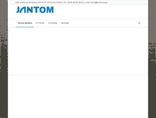 Tablet Screenshot of jantom.net.pl